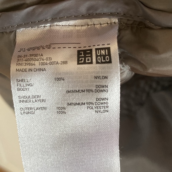 Uniqlo Down Puffer Jacket - Picture 9 of 10